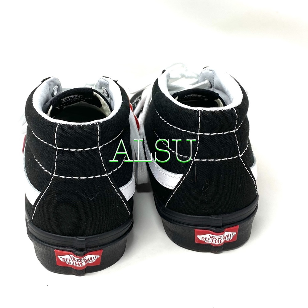 VANS SK8-Mid Reissue Flame Cut Out Suede Black W - Picture 5 of 8